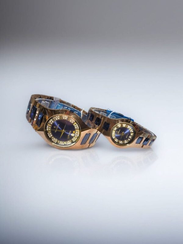 ساعات طقم "DIAMONDSTAR QUARTZ" المصنوعة من السيراميك