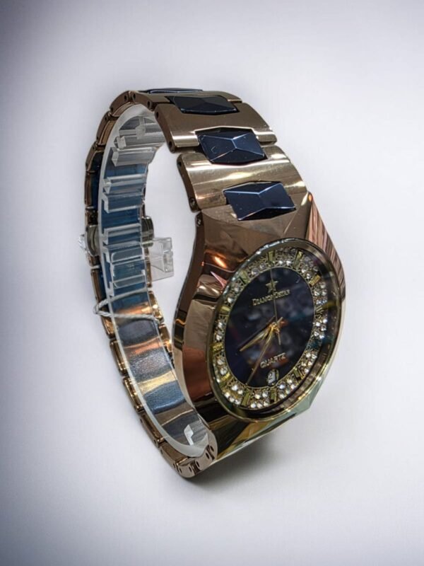 ساعة "DIAMOND STAR QUARTZ" رجالية المصنوعة من السيراميك